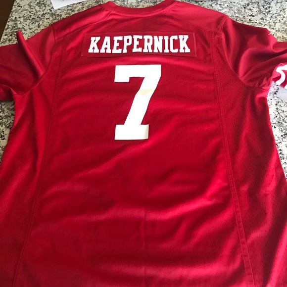 Kaepernick Jersey has never been worn. - Picture 3 of 5